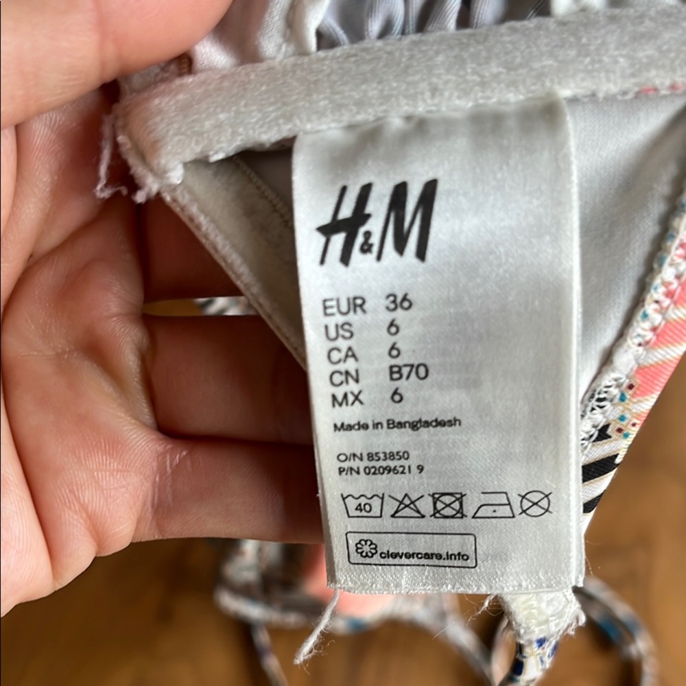 H&M Multicolor Bikini Top - Picture 3 of 6